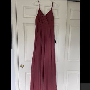 Dusty Rose Prom dress (NEVER WORN TAGS STILL ON)